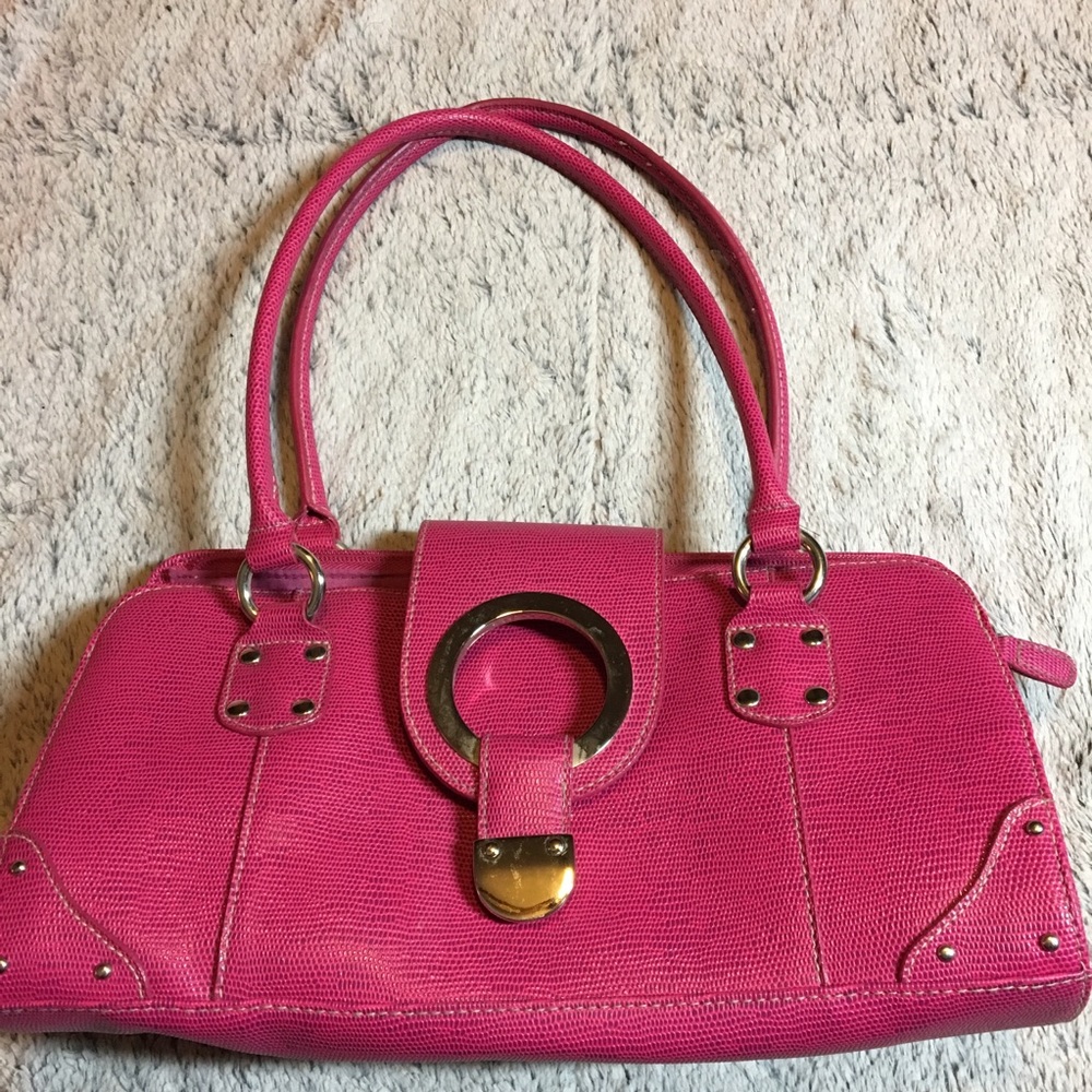 Darling Pink Embossed Bag -Hostess Pick❤️